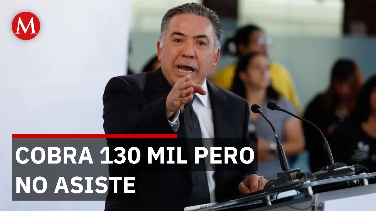 Senador acusado en EU cobra 130 mil pesos mensuales sin asistir al senado