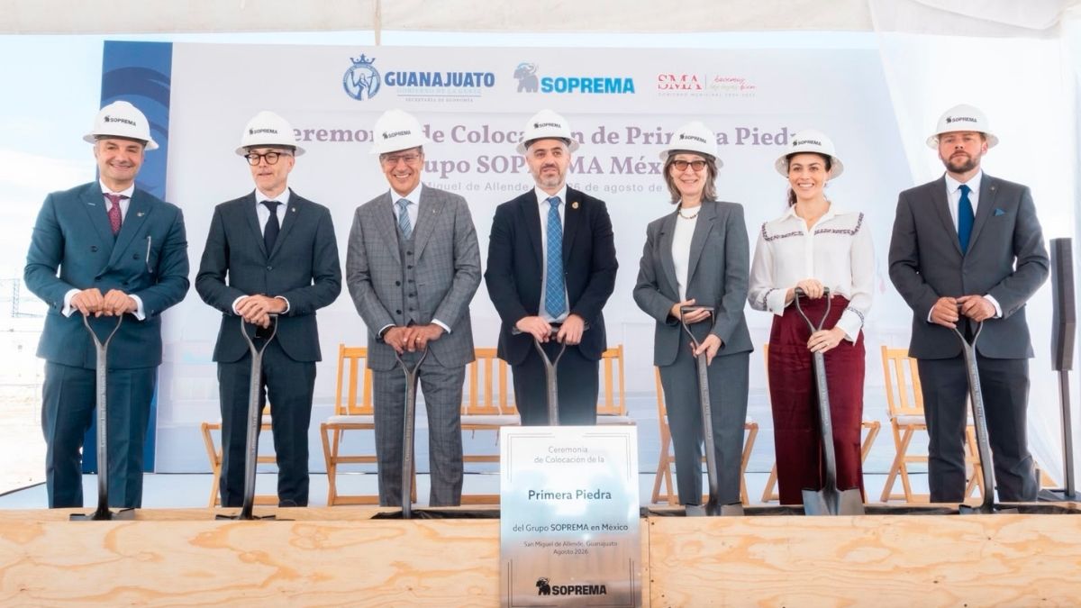 SOPREMA inició la construcción de una nueva planta en San Miguel de Allende. | Gobierno de Guanajuato
