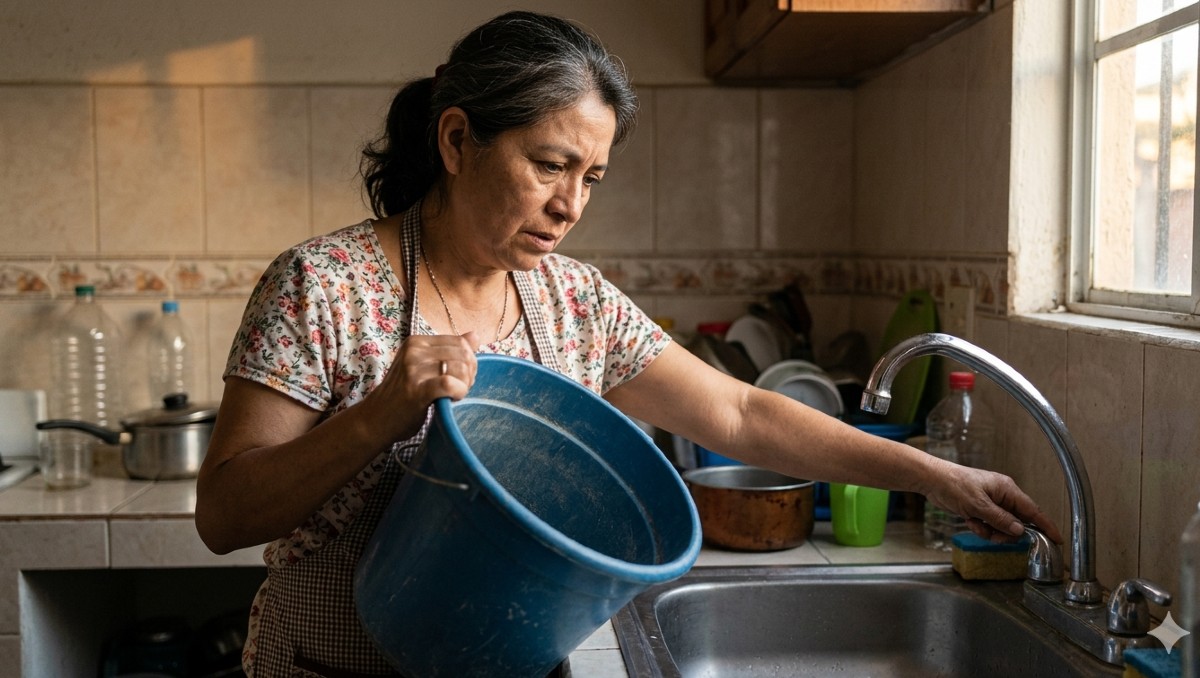 Suspensión de agua potable afectará a cerca de 140 colonias, anuncia Comapa. (Milenio IA)