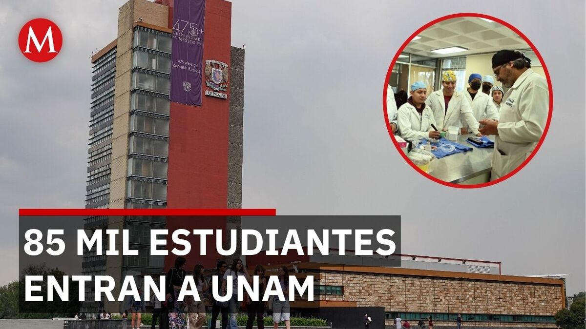 UNAM abre puertas a 85 mil estudiantes tras polémica sin precedentes en examen de ingreso