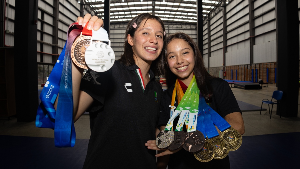 Adriana y Giselle Torres comparten el éxito deportivo entre hermanas (Farid Santos)