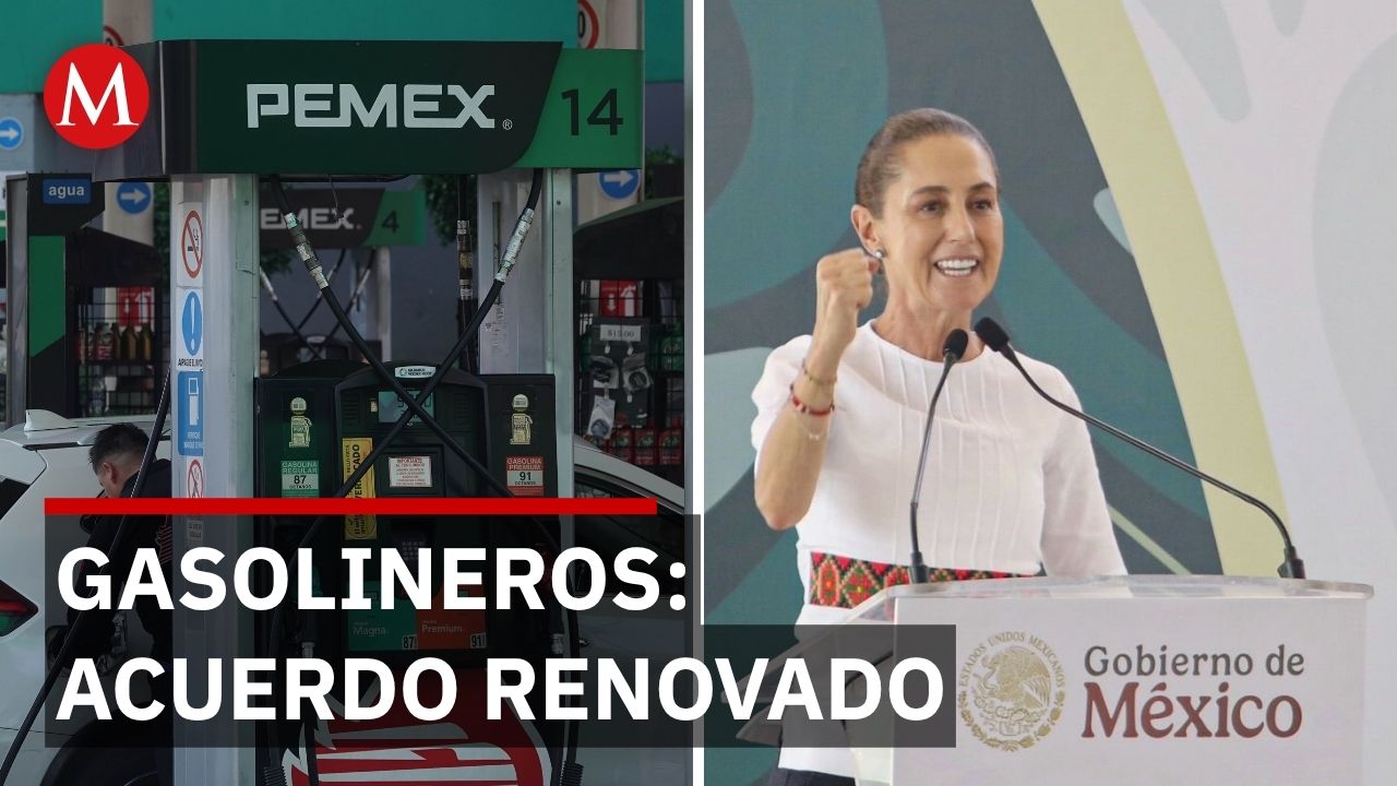 Gobierno y gasolineros renuevan acuerdo voluntario para cuidar precios de combustibles