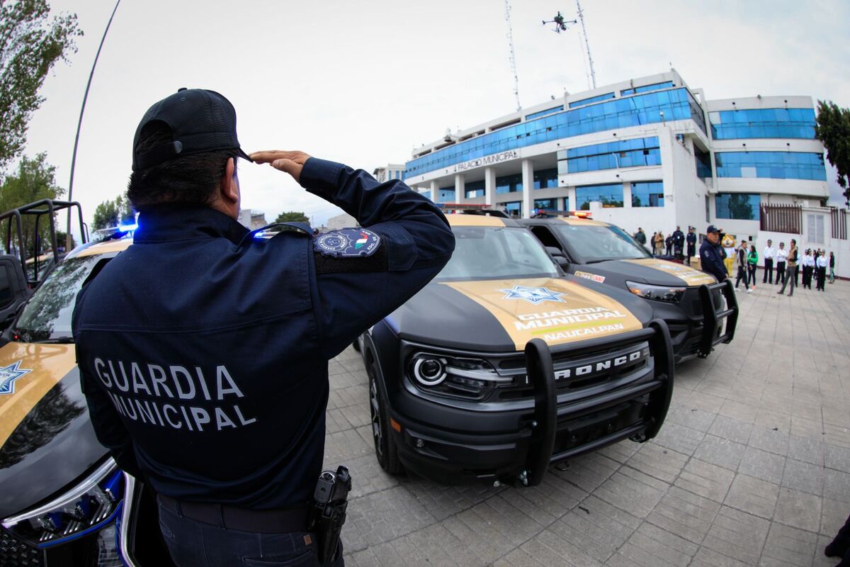 La Guardia Municipal de Naucalpan mantiene patrullajes de proximidad en la zona oriente y sectores prioritarios.| Foto: Especial
