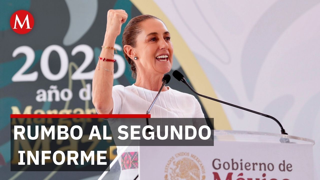 Segundo informe de Sheinbaum: homicidios, hospitales y programas de bienestar en cifras