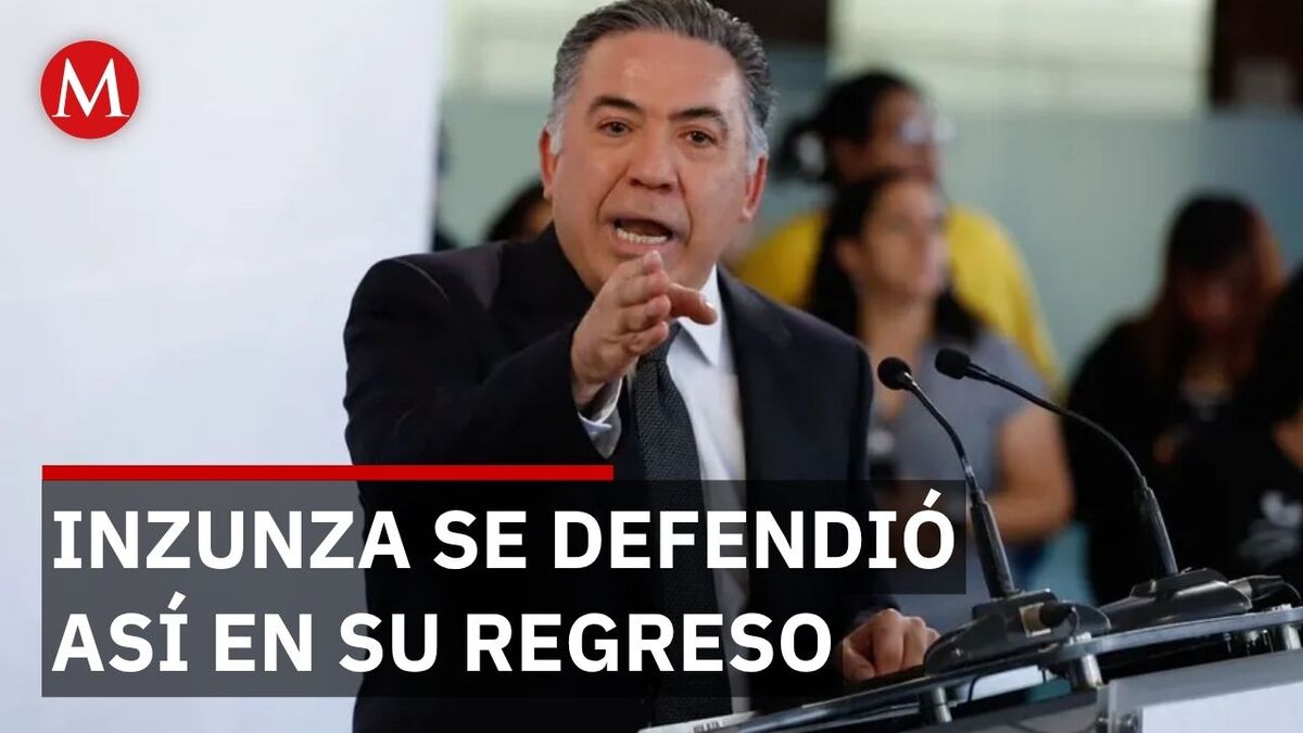 Inzunza regresa al Senado, pero siguen las acusaciones de EU en pie. Así defendió su inocencia