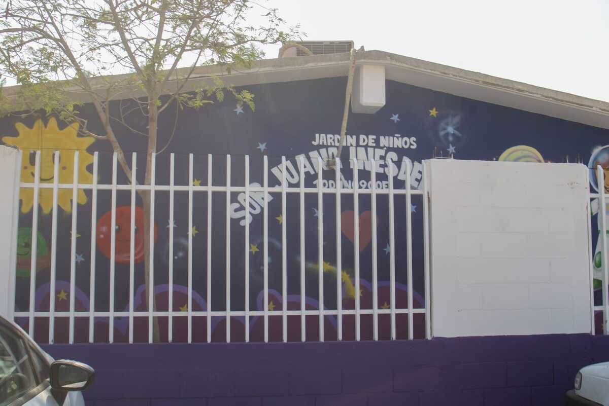jardín de niños "Sor Juana Inés de la Cruz". | Foto: Rolando Riestra