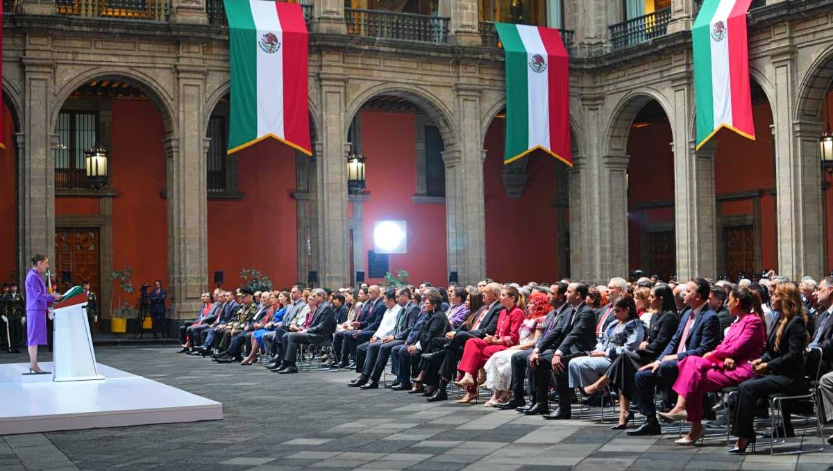 Libia Dennise acude al Segundo Informe de Claudia Sheinbaum | Redes sociales