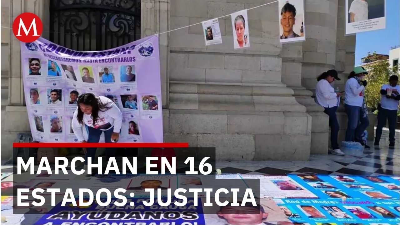 Madres buscadoras marchan en 16 estados pidiendo lo imposible: volver a verlos