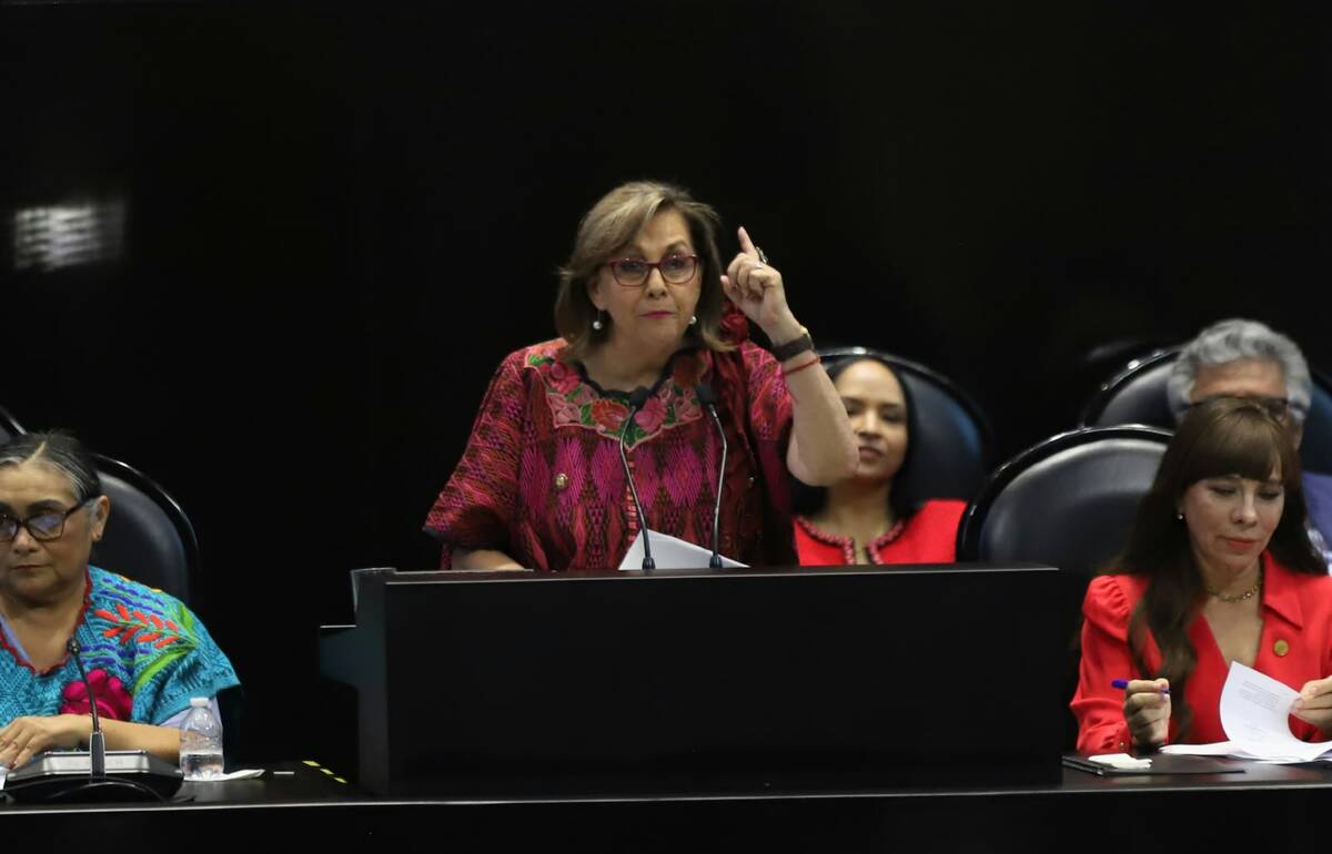 Malú Mícher habló sobre la presencia del crimen organizado en el territorio mexicano. | Foto: Javier Ríos