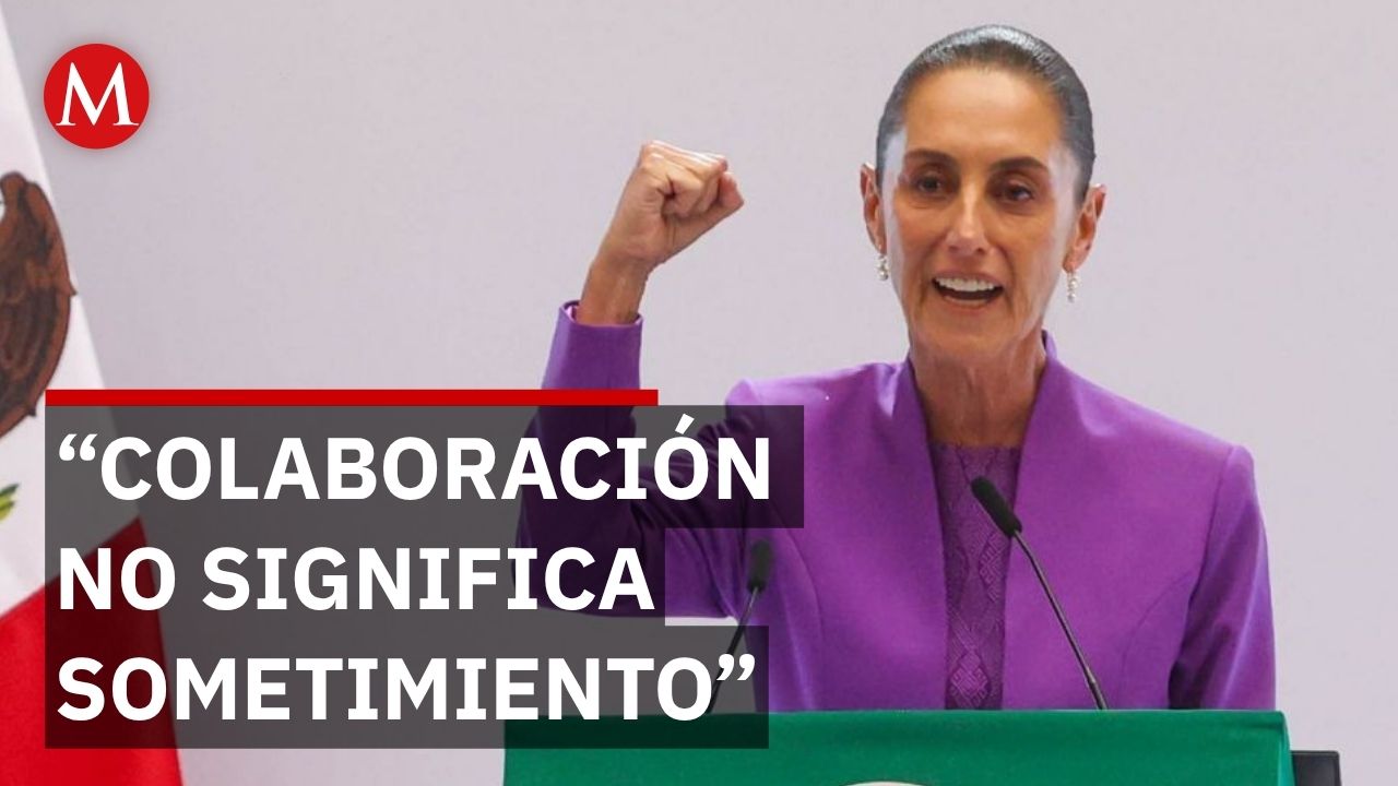 México busca cooperación con EU pero rechaza subordinación en negociaciones