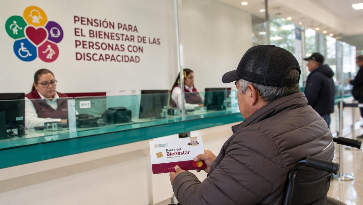 Pensión Discapacidad: ¿Quién recibe 3,300 HOY 1 de septiembre?