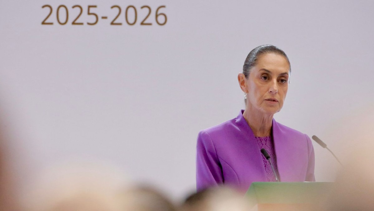 La presidenta Claudia Sheinbaum Pardo rinde su Segundo Informe de Gobierno desde el Palacio Nacional