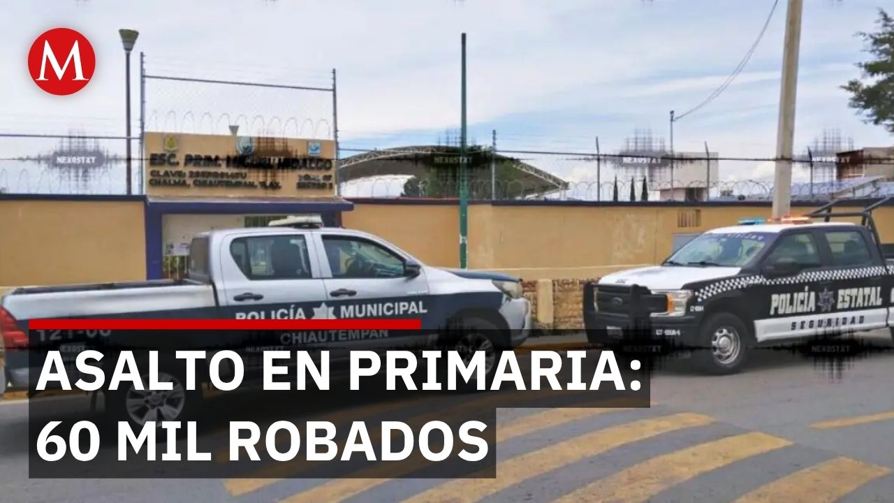 Primaria asaltada en primer día de clases; padres pedían evitar pago en efectivo