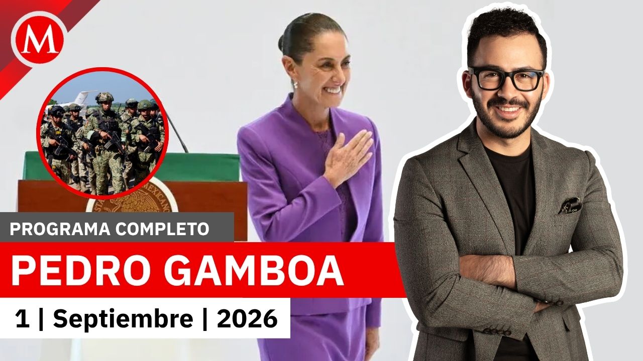 Sheinbaum destaca la mejora en seguridad en su informe | Pedro Gamboa, 1 de septiembre de 2026
