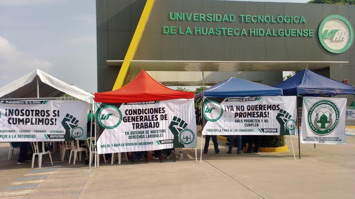 Universidad Tecnológica de la Huasteca Hidalguense (UTHH). (Wendy Salazar)