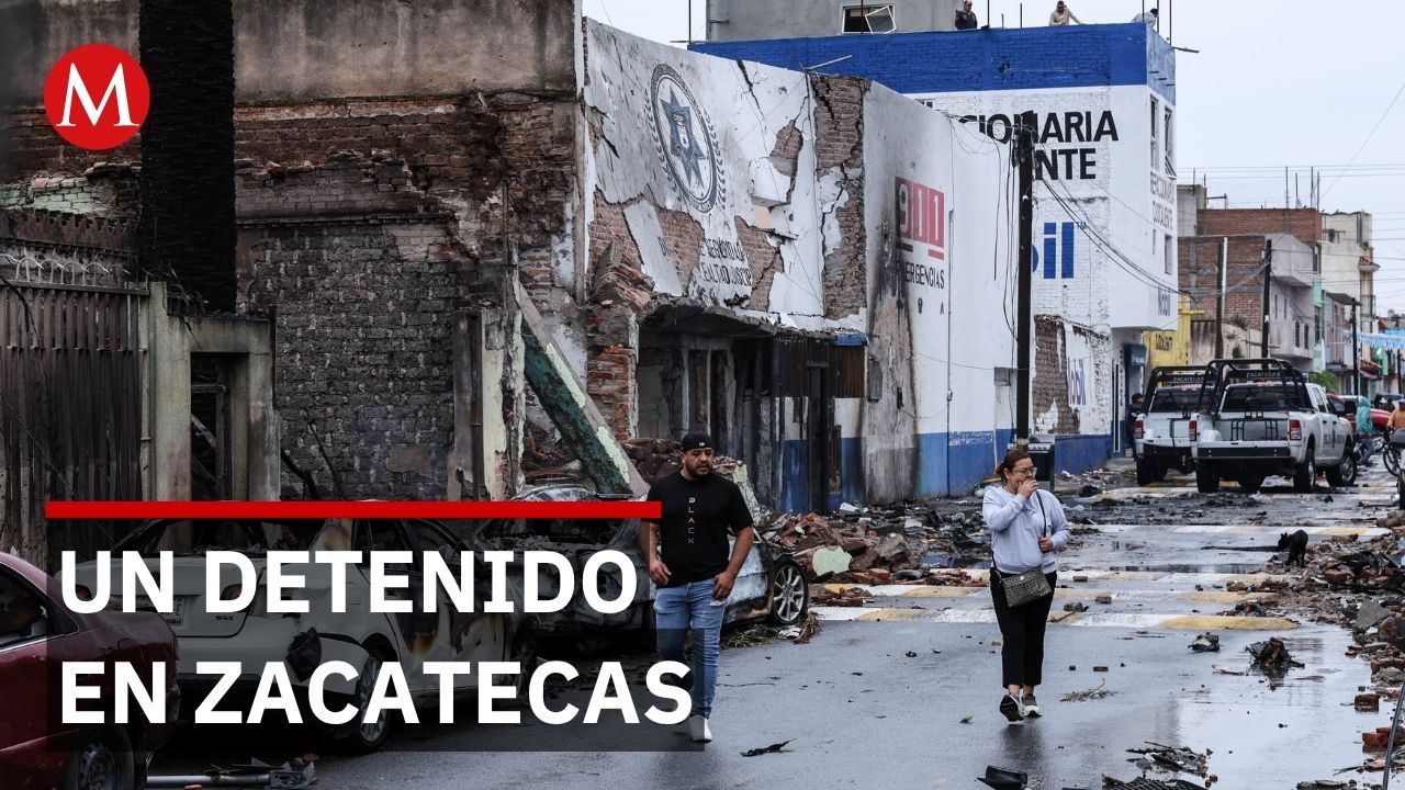 Zacatecas: detienen a presunto integrante de célula ligada al ataque con coche bomba