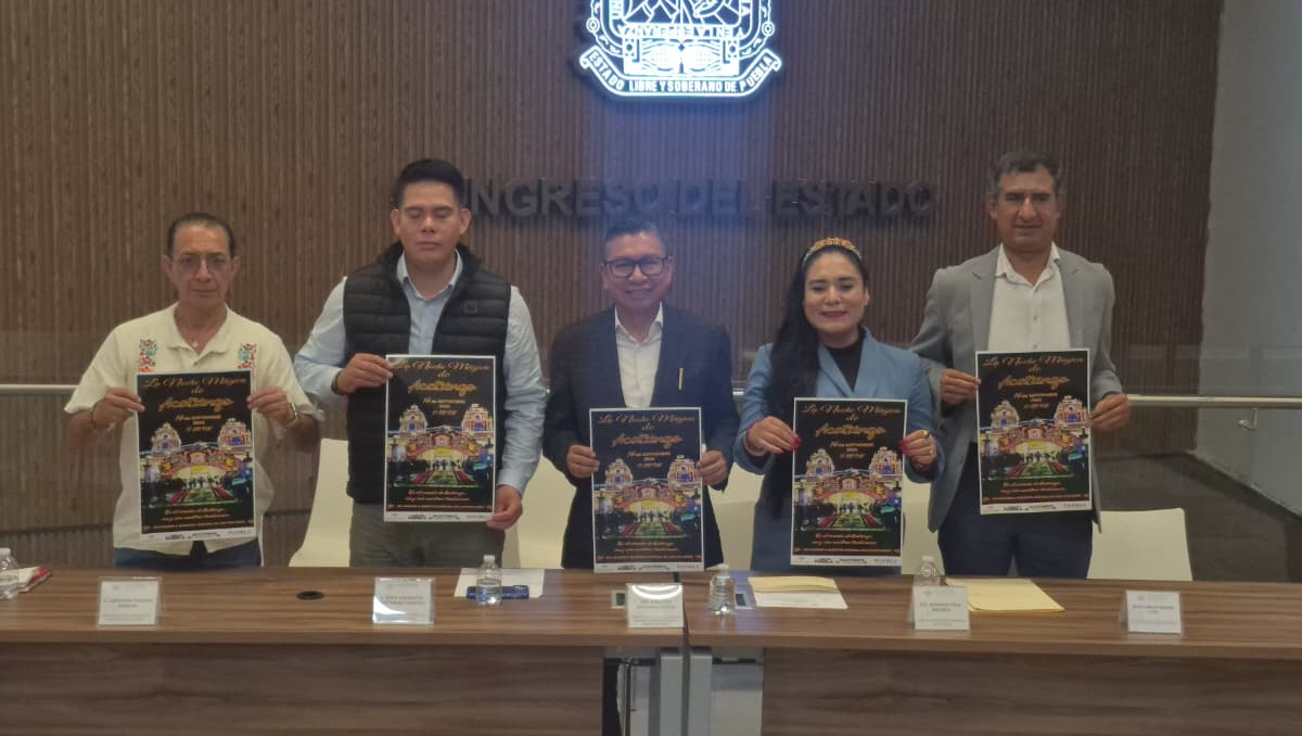 Acatzingo se prepará para vivir una Noche Mágica en honor a la Virgen de los Dolores | David Meléndez