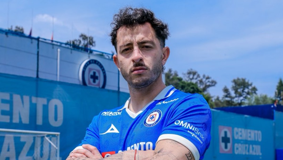 Alan Mozo es presentado como refuerzo de Cruz Azul (X: @CruzAzul)