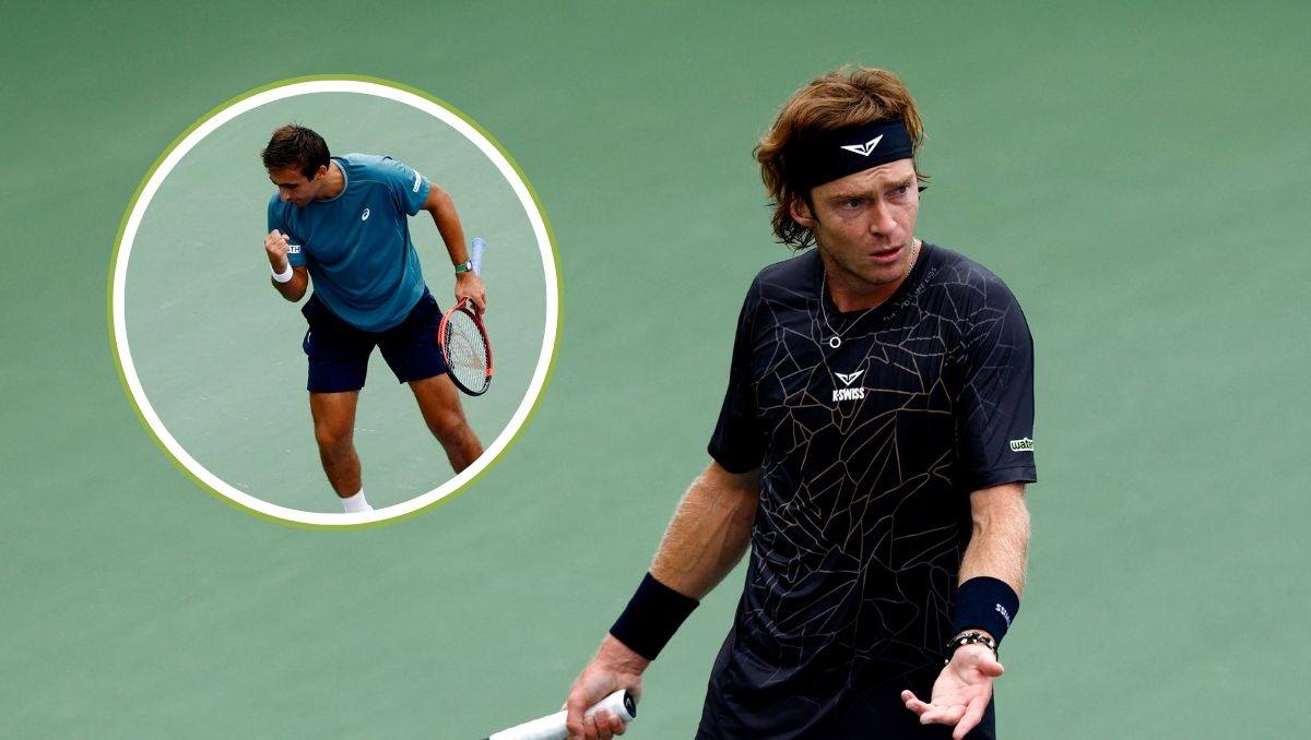Andrey Rublev cae ante Daniel Mérida en segunda ronda del US Open (Reuters)