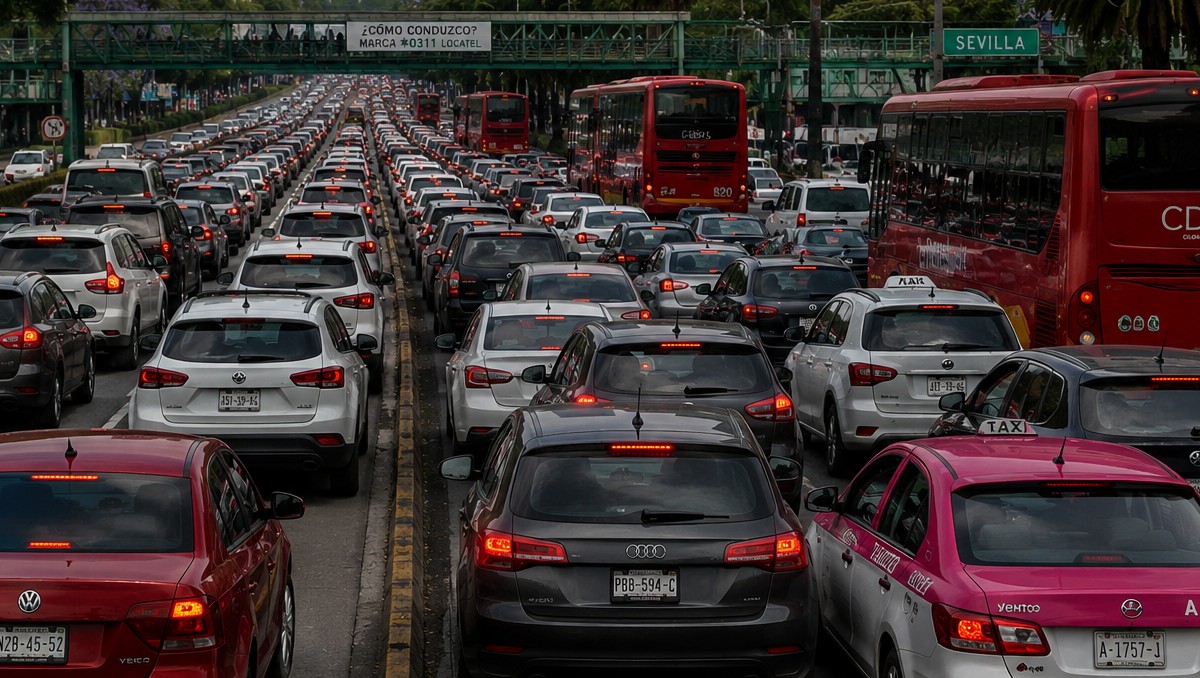 Avance lento en la CdMx por diversas concentraciones | IA DISCOVER