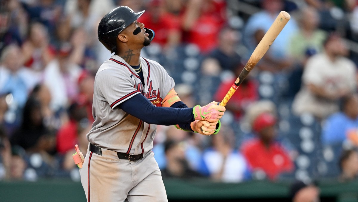 Braves aplastan a Nationals con noche histórica de Acuña Jr. (Agencia AFP)