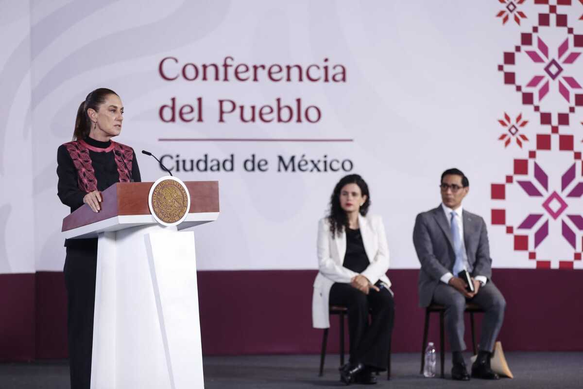 Claudia Sheinbaum y Luisa María Alcalde presentan reformas legales | Foto: Araceli López