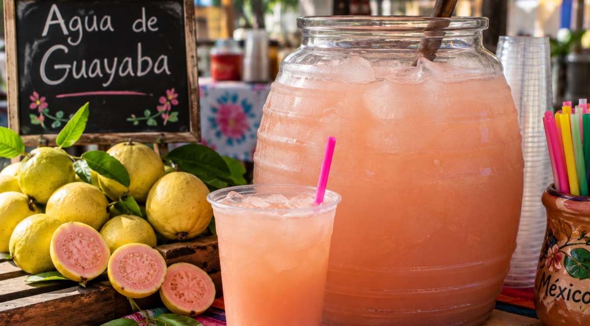 ¿Con qué ingredientes se prepara el agua de guayaba? | IA