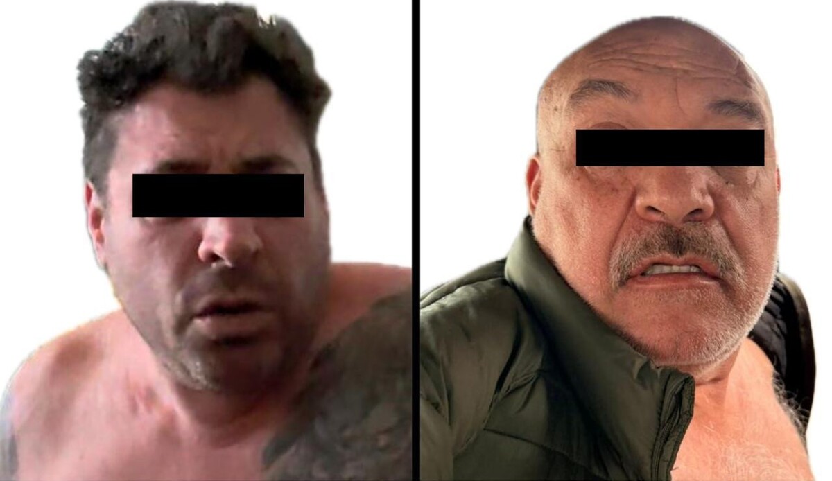 Diego Sebastián 'N' y Gerardo 'N' fueron detenidos por su probable participación en el multihomicidio. | Especial