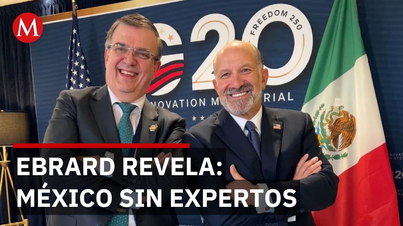 Ebrard busca impulsar competitividad en IA: México enfrenta escasez de talento especializado