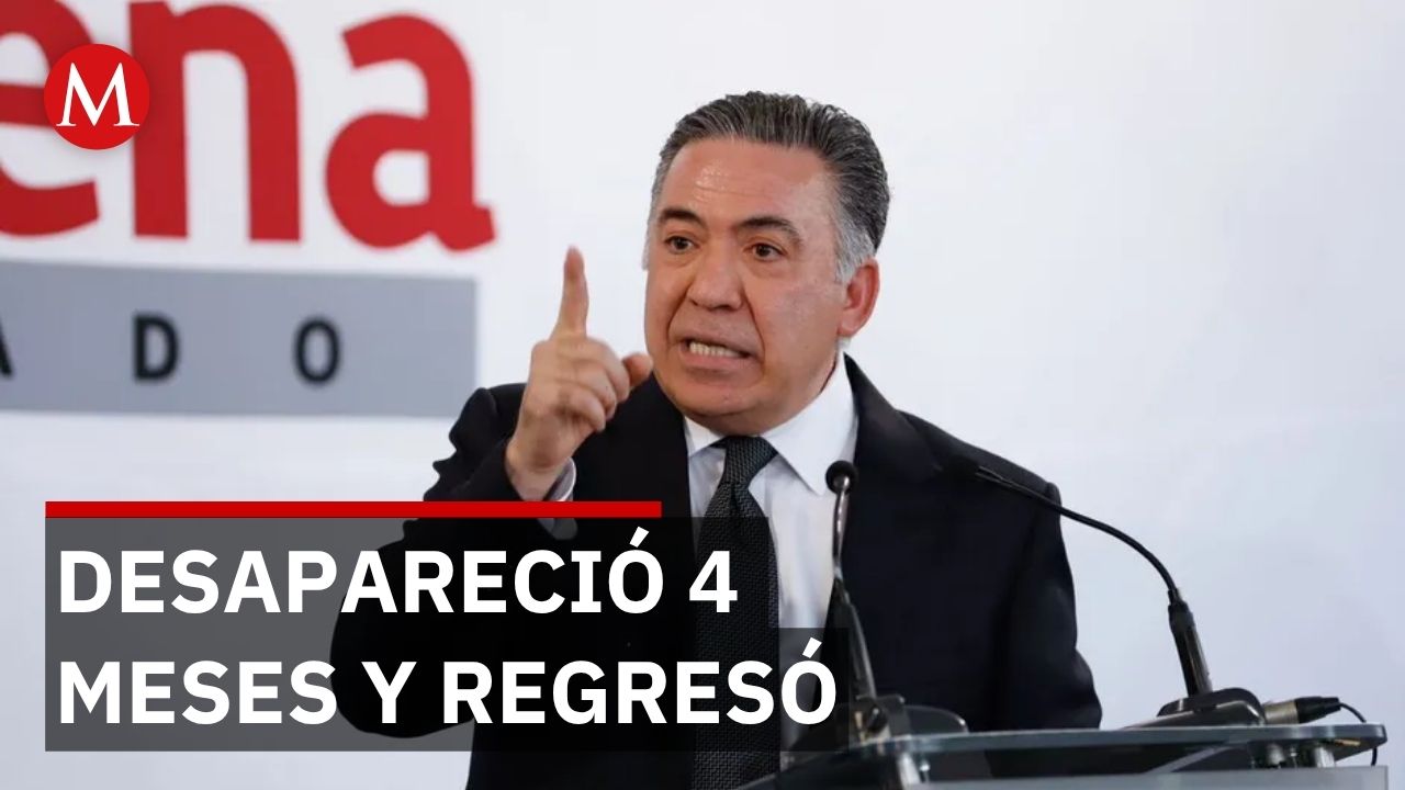 Enrique Inzunza regresa a sesión del Senado tras desaparición de 4 meses
