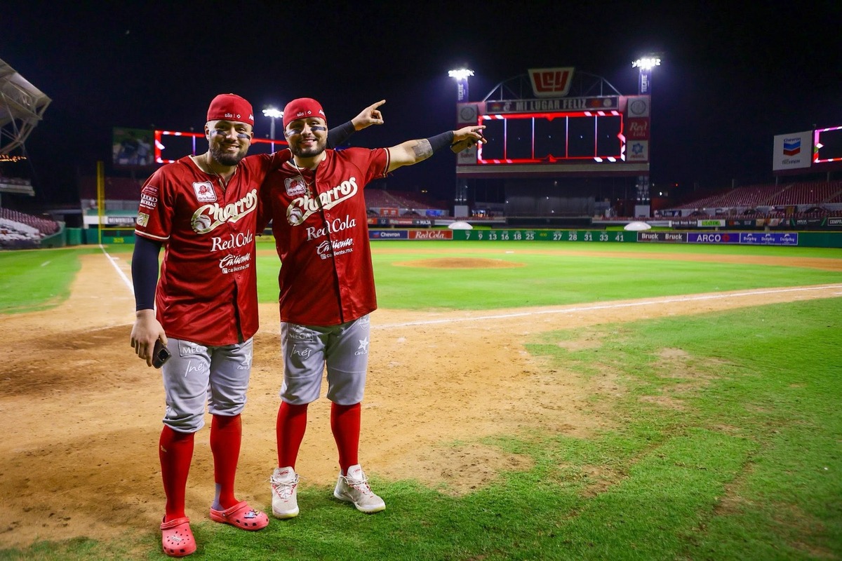 Los hermanos Julián y Tirso Ornelas fueron claves para ganar el bicampeonato. (Cortesía Charros de Jalisco)