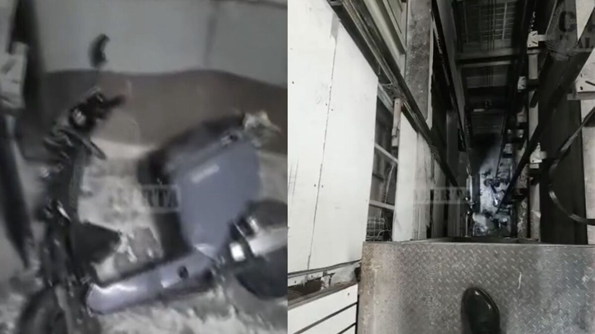Hombre resulta lesionado luego de caer por el hueco de un elevador | Especial