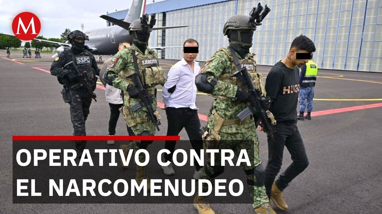 Tres hombres son detenidos tras operativos contra la venta y distribución de droga en Jalisco