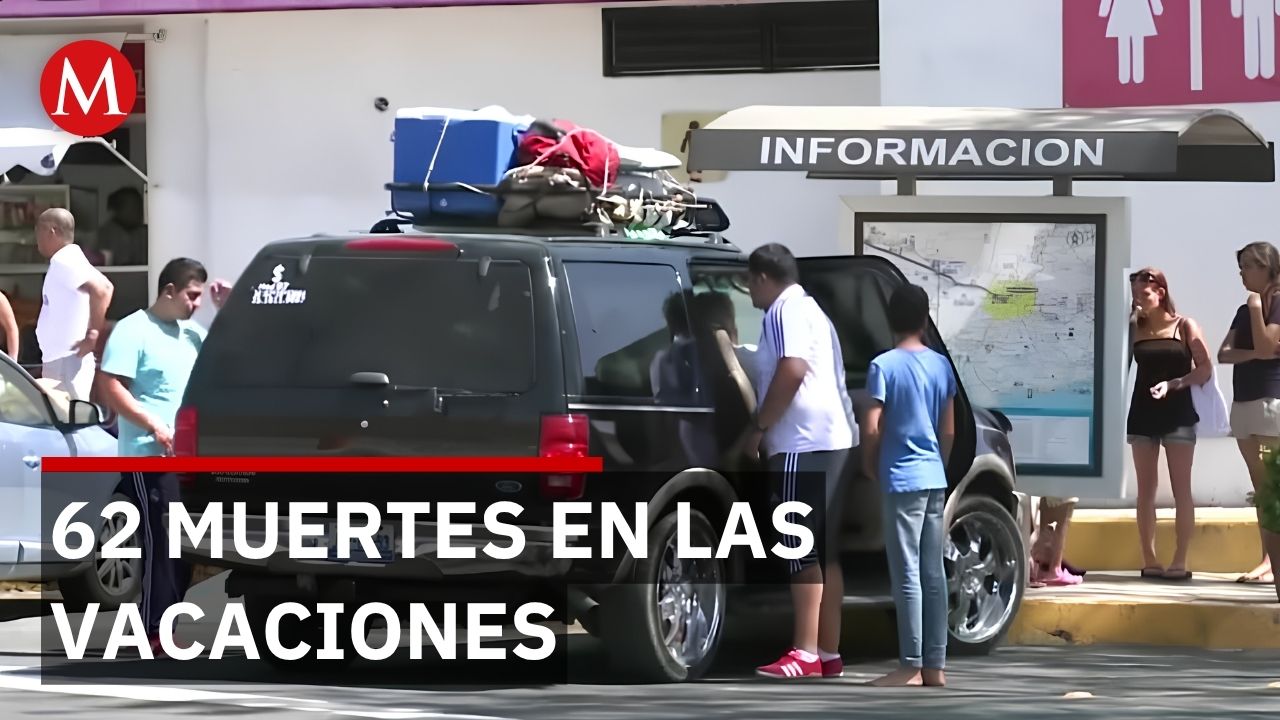 Jalisco registra 62 fallecidos en operativo vacacional de verano