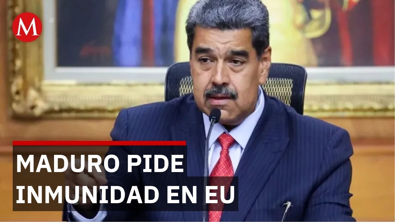 Maduro pide inmunidad en EU por acusaciones de narcotráfico y narcoterrorismo