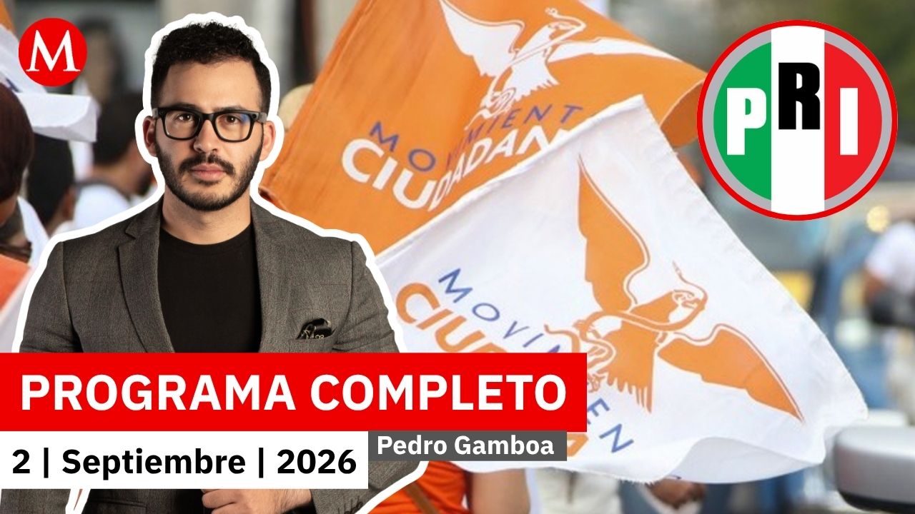 MC rechaza alianza con el PRI para las elecciones de 2027 | Pedro Gamboa, 2 de septiembre de 2026