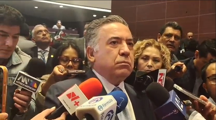 “No tengo miedo, actúo con rectitud”: Inzunza rechaza escoltas y mantiene su cargo en el Senado. | Captura
