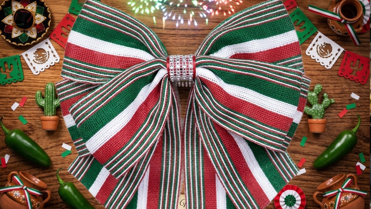 Cómo hacer un Moño Tricolor para Fiestas Patrias. | FOTO: MILENIO