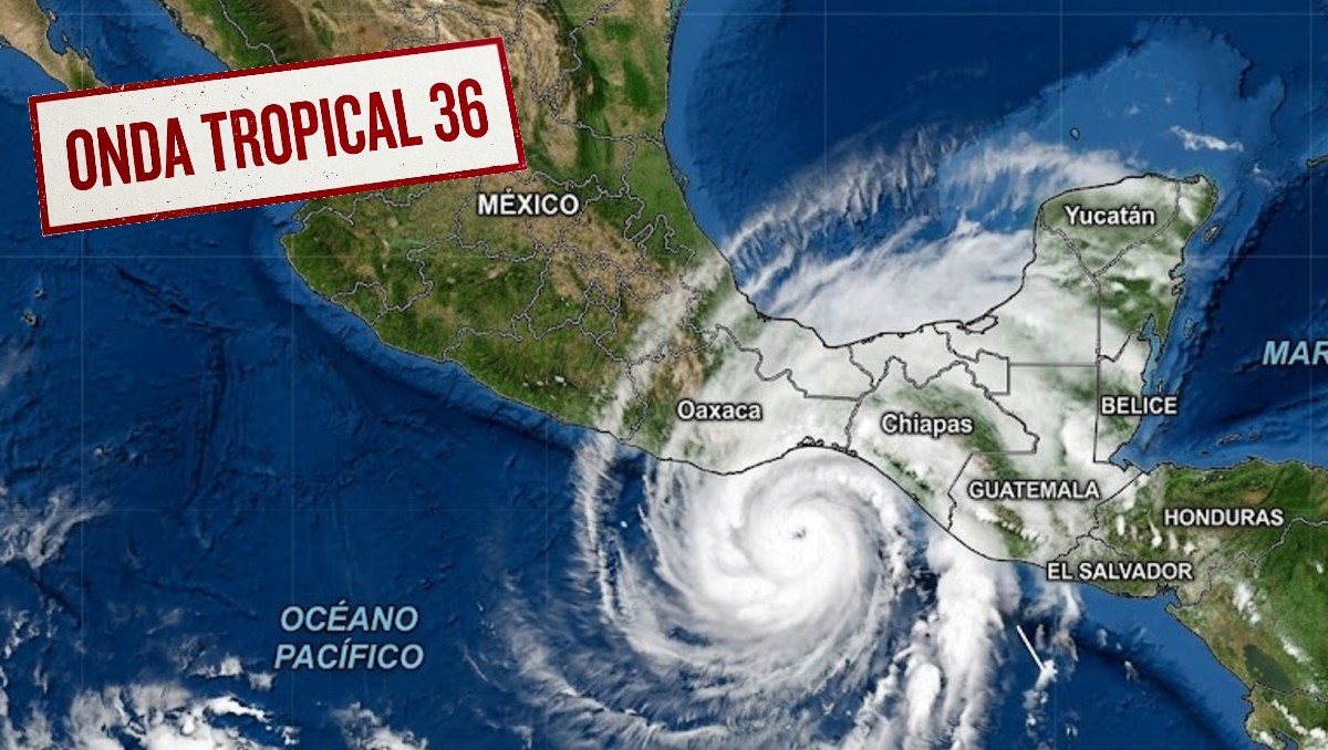 La onda tropical 36 avanza por el sureste de México | IA Discover