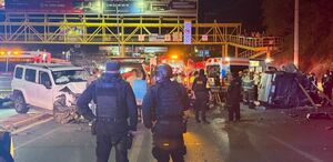 Muere una persona y tres resultan lesionadas tras choque en Monterrey
