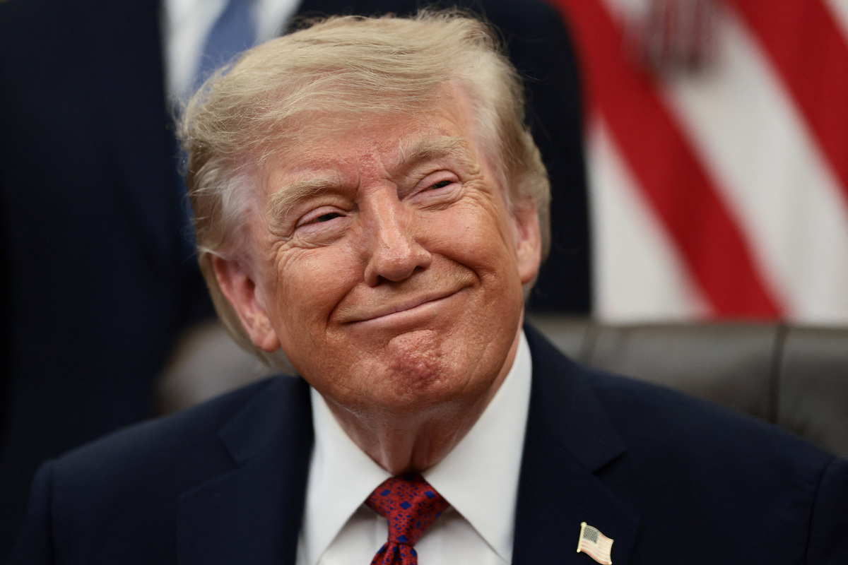El presidente de Estados Unidos, Donald Trump, durante un acto para pronunciar unas palabras sobre las políticas de salud. | Reuters