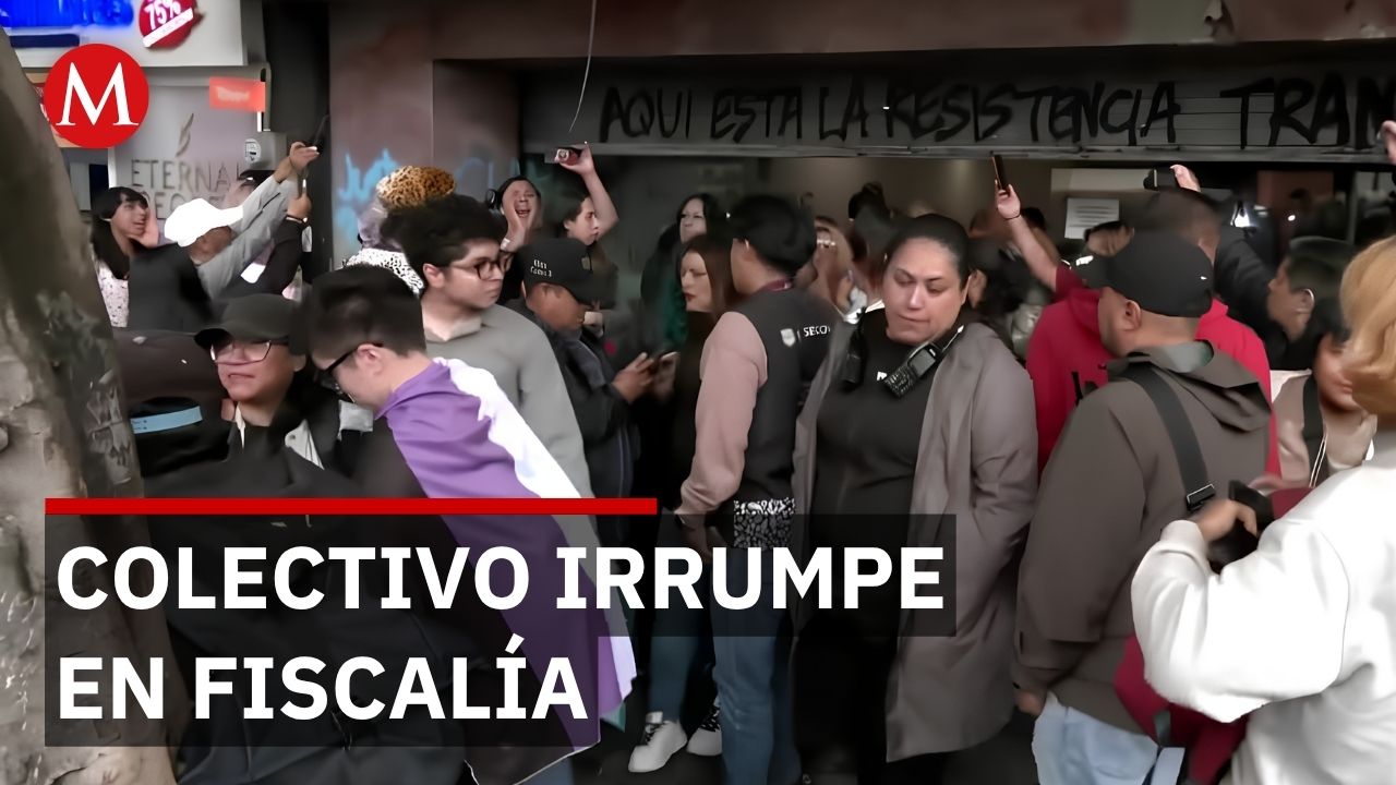 Protesta en fiscalía tras caso Paola Buenrostro: colectivos exigen justicia
