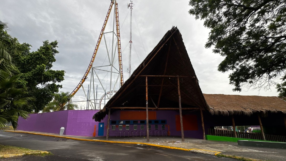 Selva Mágica finalizó su historia en Guadalajara y este martes 1 de septiembre hasta el letrero fue retirado (Usi Toledo)
