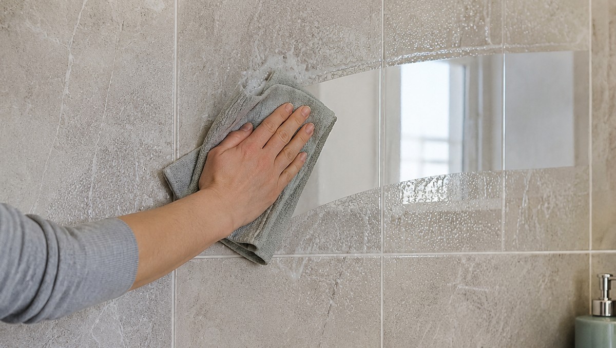Cómo quitar jabón de los azulejos del baño y dejarlos brillantes