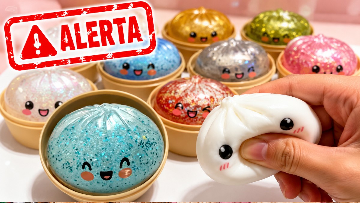 Autoridades capitalinas han alertado a madres y padres de familia sobre los Dumplings squishy | IA DISCOVER