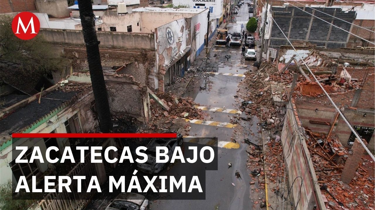 Autoridades prometen ayuda mientras familias tapan sus casas con plástico y madera en Zacatecas