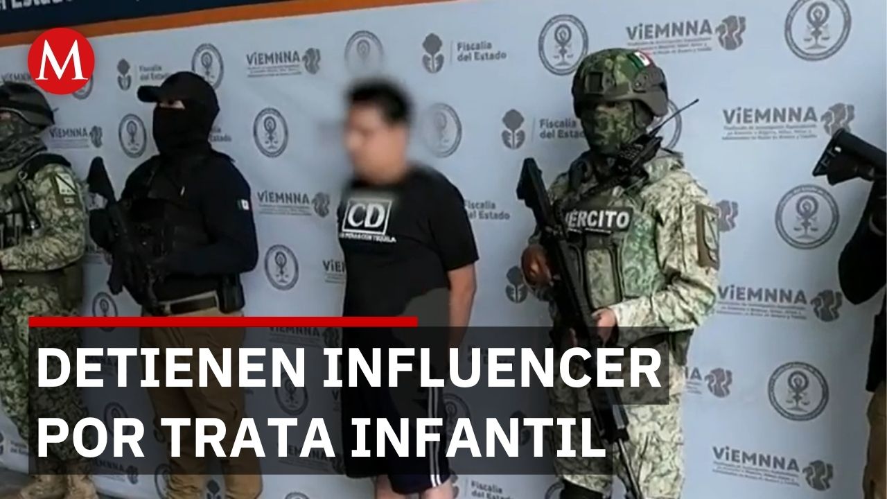 Capturan en Jalisco a influencer por explotación sexual infantil en plataformas digitales