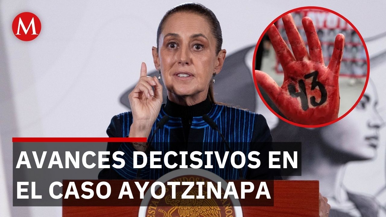 Caso Ayotzinapa: Sheinbaum abre la puerta a más capturas y anuncia avances