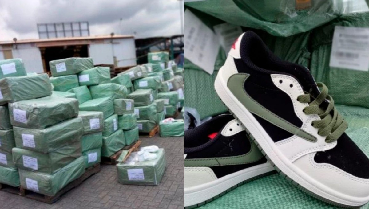 Detectan tenis apócrifos en Manzanillo. | Foto: Especial