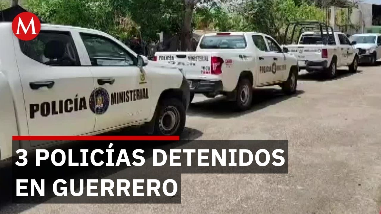Detienen a elementos de policía municipal durante operativo en Chilapa, Guerrero